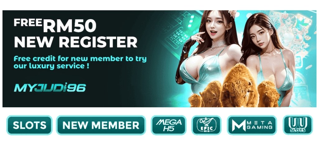 Myjudi96 Free Credit New Members RM50