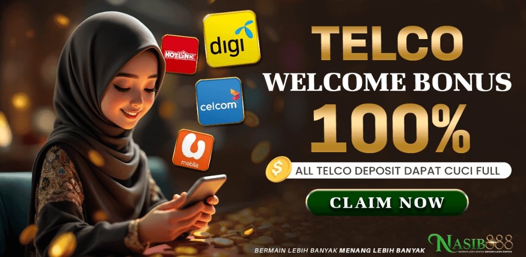 Nasib888 Telco Bonus